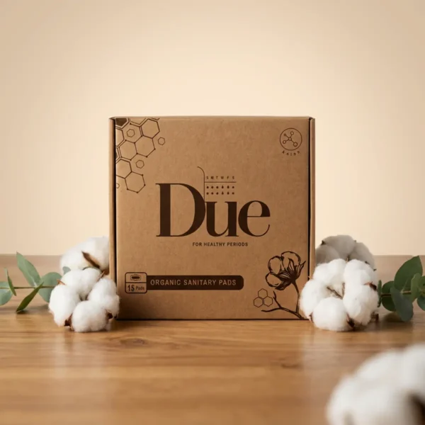 Due SuperSoft Pure Cotton Anion Sanitary Pads XXL