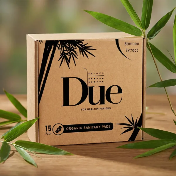 Due SuperSoft Bamboo Anion Sanitary Pads XL